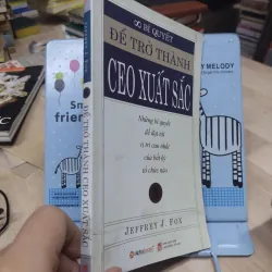 Sách: 8 bí quyết để trở thành CEO Xuất sắc - TG: Jeffrey J. Fox (B1) 778054