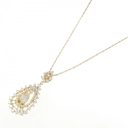 K18YG Dây chuyền kim cương 0.570CT - Hàng hiệu Chính hãng 860741