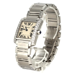 Cartier Tank Française MM/D W4TA0009 SS Quartz - Hàng hiệu Authentic 872708