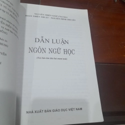 Dẫn luận NGÔN NGỮ HỌC 274755