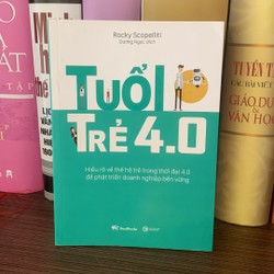 Sách Kỹ Năng : Tuổi Trẻ 4.0 - Sách mới 90%