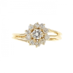 Nhẫn kim cương K18YG 0.30CT - Hàng hiệu Chính hãng 857030