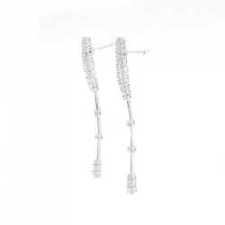 K18WG Bông tai kim cương - Hàng hiệu Authentic 869765