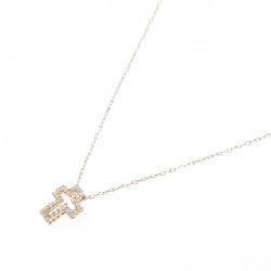 K18PG Dây chuyền kim cương hình chữ thập 0.20CT - Hàng hiệu Chính hãng 861356