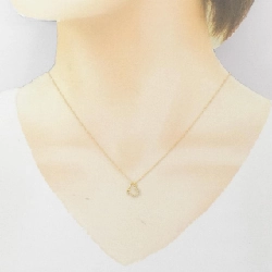 K18YG Dây chuyền kim cương hình trái tim 0.1CT - Hàng hiệu Chính hãng 861231