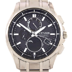 Đồng hồ điện tử Citizen Attesa H874-005HK01/BY1001-66E TI Solar Quartz - Hàng hiệu Chính hãng