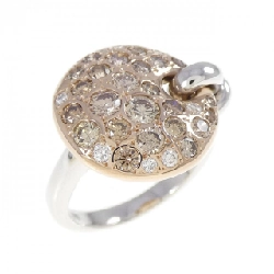 Nhẫn cài đá Melange 1.00CT - Hàng hiệu Authentic