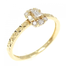 Nhẫn kim cương K18YG 0.20CT - Hàng hiệu Authentic