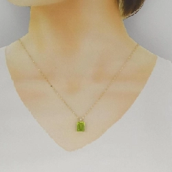 K18YG Peridot Necklace 2.50CT - Hàng hiệu Chính hãng 861310
