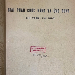 GIẢI PHẪU CHỨC NĂNG VÀ ỨNG DỤNG CHI TRÊN, CHỊ DƯỚI - sách y học  539870