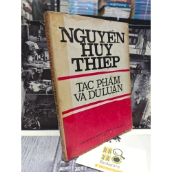 NGUYỄN HUY THIỆP TÁC PHẨM VÀ DƯ LUẬN 147470