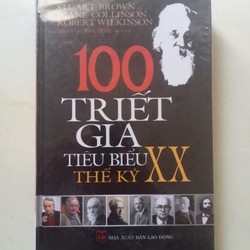 Sách 100 TRIẾT GIA TIÊU BIỂU TK XX nguyên seal