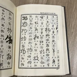 THƯ PHÁP ĐẠI TỪ ĐIỂN, sách in tại Trung Quốc  1028997