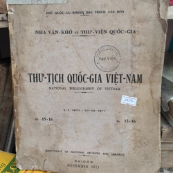 Thư tịch quốc gia Việt Nam