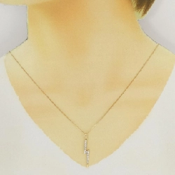 Dây chuyền kim cương 18KYG/K18YG - Hàng hiệu Authentic 865490