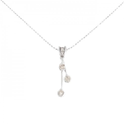 K18WG Dây chuyền kim cương 0.30CT - Hàng hiệu Chính hãng