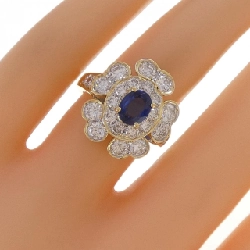 Nhẫn Sapphire 750YG 0.79CT - Hàng hiệu Chính hãng 850217