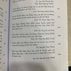 TUYÊN NGÔN CỦA ĐẢNG CỘNG SẢN: GIÁ TRỊ LÝ LUẬN VÀ THỰC TIỄN TRONG THỜI ĐẠI NGÀY NAY 537988
