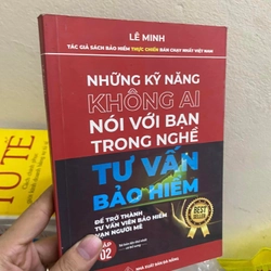 Sách Những kỹ năng không ai nói với bạn trong nghề tư vấn bảo hiểm