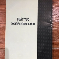 Luật tục người K’Ho Lạch (9) 466071