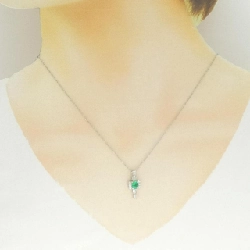 Dây chuyền ngọc lục bảo PT900/PT850 0.55CT - Hàng hiệu Chính hãng 856108