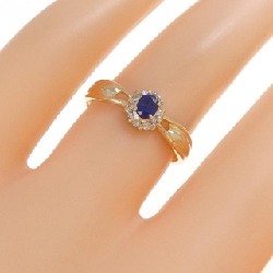 Nhẫn Sapphire K18YG 0.16CT 669961