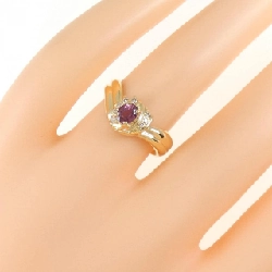 Nhẫn ruby K18YG 0.40CT 672428