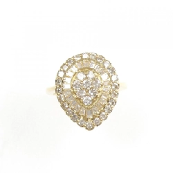 Nhẫn kim cương K18YG 1.30CT 671029