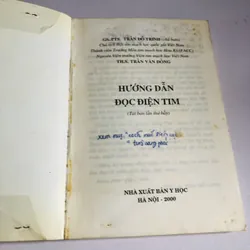 HƯỚNG DẪN ĐỌC ĐIỆN TIM  - 183 trang, nxb: 1995 357703