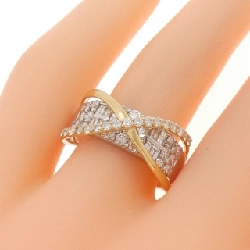 【Sản phẩm mới】Nhẫn kim cương PT900/K18YG 1.00CT 671327