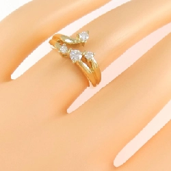 Nhẫn kim cương K18YG 0.25CT - Hàng hiệu Authentic 852551