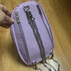 Balo nữ 15 x31x10 da thật 2hand 996726