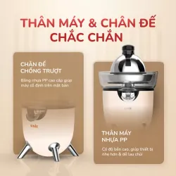 🔥 Máy vắt cam điện UNIE UECJ-666B 100W – Vắt cam, quýt, chanh nhanh gọn 785595