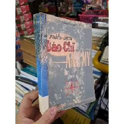 Phiên dịch báo chí Anh Mỹ - 1966 mới 70% ố rách - SÁCH XƯA - HCM0111 Blogmeo 281125
