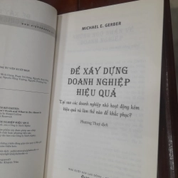 Michael E. Gerber - The E-Myth: ĐỂ XÂY DỰNG DOANH NGHIỆP HIỆU QUẢ 540686