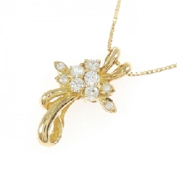 K18YG Dây chuyền kim cương - Hàng hiệu Authentic 860265