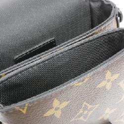 Túi đeo vai Louis Vuitton Monogram Macassar S-Lock Vertial Wearable Wallet M81522 613566