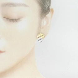 K18YG/PT900 Bông tai - Hàng hiệu Authentic 874386