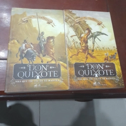 Trọn bộ 2 tập DON QUIXOTE - Nhà Quý tộc tài ba xứ Mancha (nhã nam phát hành)