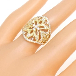 Nhẫn kim cương K18YG 0.52CT 670080