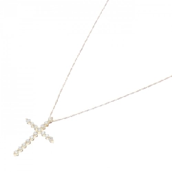 K18YG Dây chuyền kim cương hình chữ thập 0.50CT - Hàng hiệu Chính hãng 856806