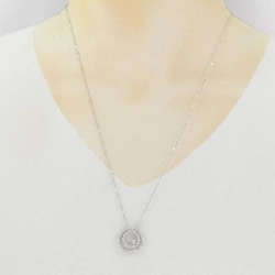 K18WG 2WAY Dây chuyền kim cương 0.088CT - Hàng hiệu Authentic 847664