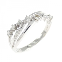 Nhẫn kim cương K10WG 0.15CT - Hàng hiệu Authentic