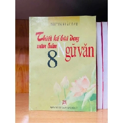Thiết kế bài dạy văn bản Ngữ văn 8 - Nguyễn Khắc Đàm - GIÁO TRÌNH, CHUYÊN MÔN - Văn võ - VAVO3110-168 Rebooks.vn