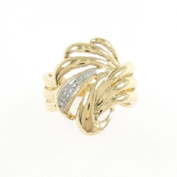 Nhẫn kim cương K18YG/PT900 667140