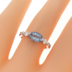 Nhẫn Aquamarine PT900 0.63CT - Hàng hiệu Chính hãng 853708