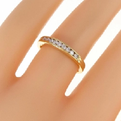 Nhẫn kim cương K18YG 0.17CT 672472