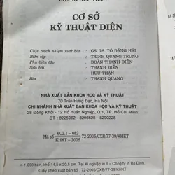 Cơ sở Kỹ thuật điện  603185
