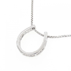 K18WG Mặt dây chuyền hình móng ngựa kim cương 0.28CT - Hàng hiệu Authentic 862513