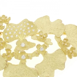 Brooch kim cương Ikeda Keiko 0.21CT - Hàng hiệu Authentic 845748